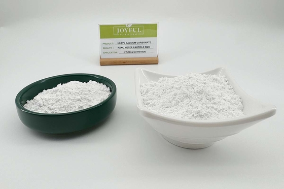 Lượng thực phẩm Caco3 nặng Calcium carbonate bột bổ sung dinh dưỡng Các chất làm nấm