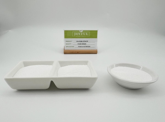 Các hạt Citrate Canxi tinh khiết trong bột dược phẩm cho các chất bổ sung thực phẩm