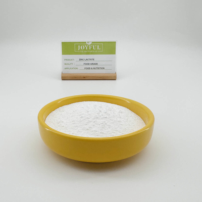 Bột L-Zinc Lactate Dihydrate hòa tan Cas 16039-53-5 Phụ gia thực phẩm