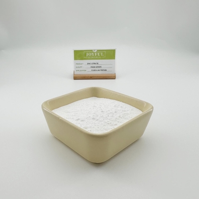 Không mùi màu trắng hạt kẽm citrat dihydrat Cas 546-46-3